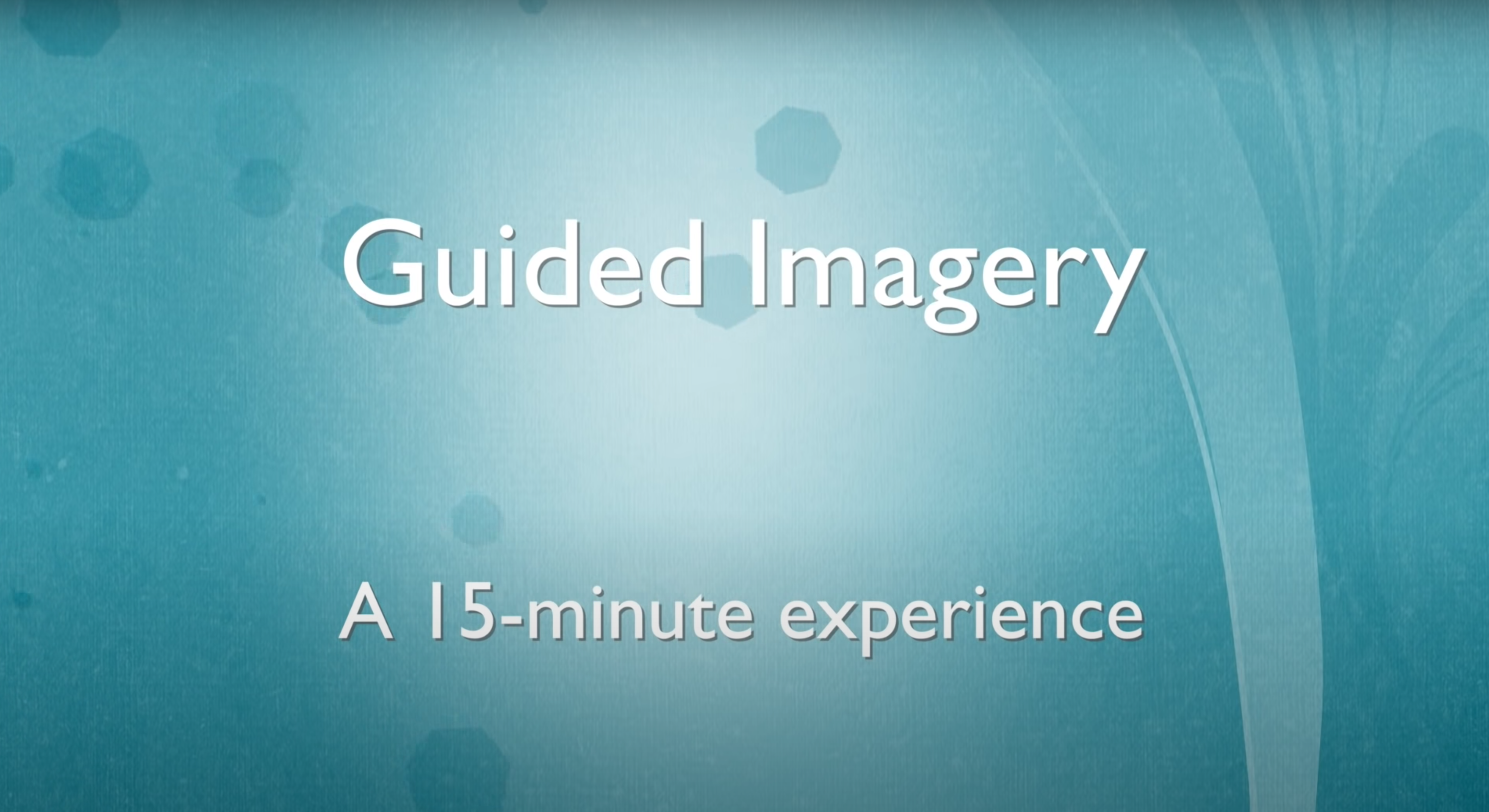 Mindfulness Monday: Guided Imagery with Johns Hopkins